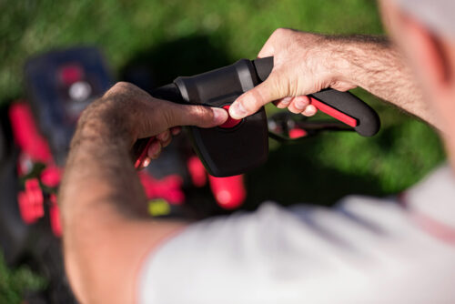 รถเข็นตัดหญ้าไร้สาย CLM-S40LiBL รถเข็นตัดหญ้าไร้สาย CLM-S40LiBL