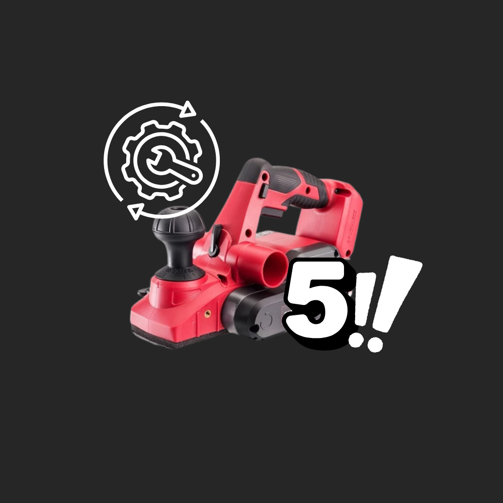 5 วิธีดูแลรักษาและยืดอายุการใช้งานกบไสไม้ไร้สาย